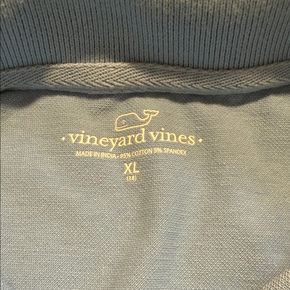 Vineyard Vines Sky Blue Kids Polo - Picture 2 of 4